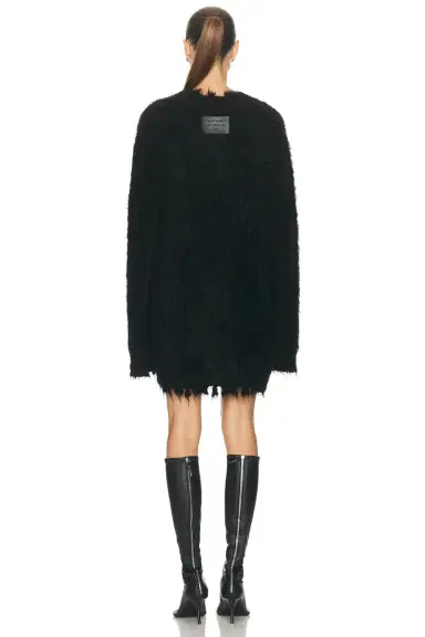 Acne Studios Kaul Hairy Cardigan | Thumbnail 3 Acne Studios Kaul Hairy Cardigan | Thumbnail 3