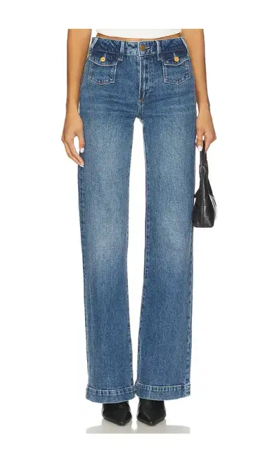 PAIGE Leenah Wide Leg Jeans | Thumbnail 1 PAIGE Leenah Wide Leg Jeans | Thumbnail 1