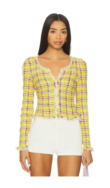 Free People x REVOLVE Elliot Smocked Top | Thumbnail 1 Free People x REVOLVE Elliot Smocked Top | Thumbnail 1