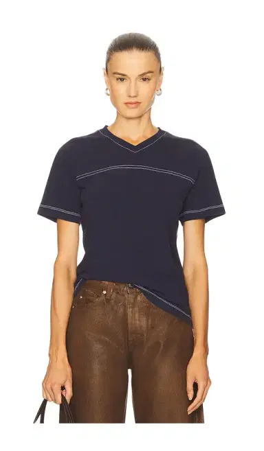 GRLFRND Football Tee | Thumbnail 1 GRLFRND Football Tee | Thumbnail 1