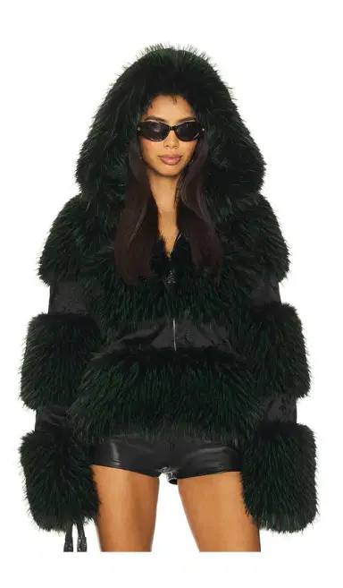 Kim Shui Memphy Faux Fur Coat | Thumbnail 1 Kim Shui Memphy Faux Fur Coat | Thumbnail 1