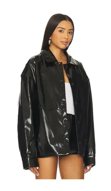 Lovers and Friends Stella Faux Leather Jacket | Thumbnail 2 Lovers and Friends Stella Faux Leather Jacket | Thumbnail 2