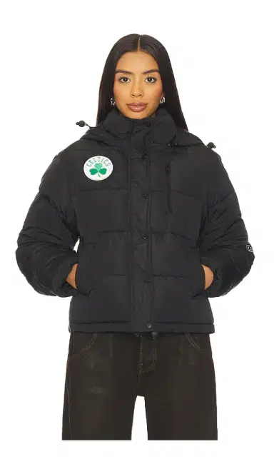 Hype and Vice Boston Celtics Puffer Jacket | Thumbnail 2 Hype and Vice Boston Celtics Puffer Jacket | Thumbnail 2