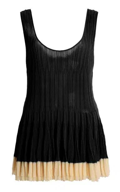 Ashlyn Shino Layered Knit Tank Top | Thumbnail 2 Ashlyn Shino Layered Knit Tank Top | Thumbnail 2