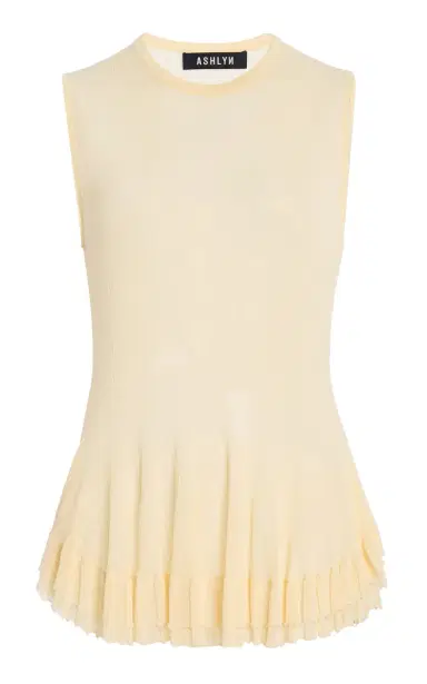 Ashlyn Bennett Knit Peplum Top | Thumbnail 1 Ashlyn Bennett Knit Peplum Top | Thumbnail 1