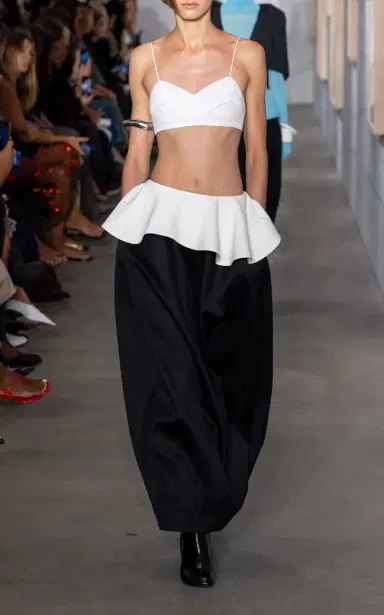 Ashlyn Mara Ruffled Cady Maxi Skirt | Thumbnail 5 Ashlyn Mara Ruffled Cady Maxi Skirt | Thumbnail 5