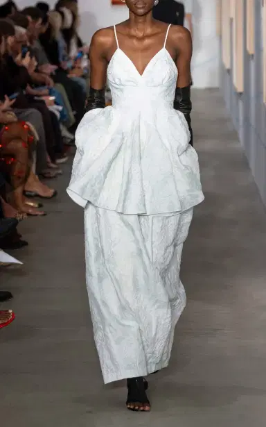 Ashlyn Callum Silk Jacquard Maxi Skirt | Thumbnail 5 Ashlyn Callum Silk Jacquard Maxi Skirt | Thumbnail 5