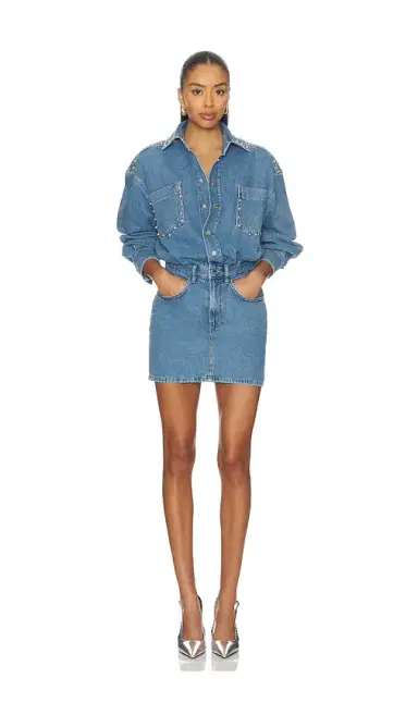 Essentiel Antwerp Ilene Denim Dress | Thumbnail 1 Essentiel Antwerp Ilene Denim Dress | Thumbnail 1