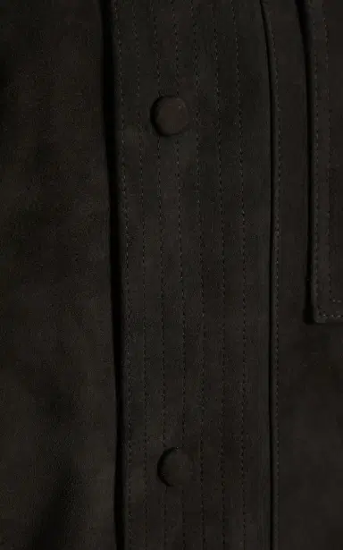 Victoria Beckham Shearling-Trimmed Leather Bomber Jacket | Thumbnail 7 Victoria Beckham Shearling-Trimmed Leather Bomber Jacket | Thumbnail 7