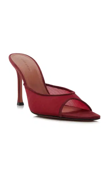 Amina Muaddi Alexa Mesh Mules | Thumbnail 4 Amina Muaddi Alexa Mesh Mules | Thumbnail 4