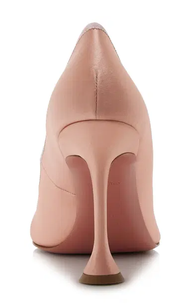 Amina Muaddi Lila Satin Ballet Pumps | Thumbnail 5 Amina Muaddi Lila Satin Ballet Pumps | Thumbnail 5