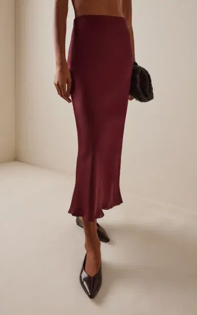 Favorite Daughter The Favorite Satin Midi Skirt | Thumbnail 3 Favorite Daughter The Favorite Satin Midi Skirt | Thumbnail 3