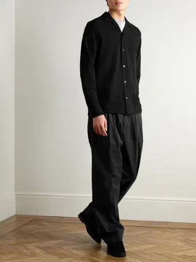 MR P. Camp-Collar Cotton-Piqué Shirt - Men | Thumbnail 2 MR P. Camp-Collar Cotton-Piqué Shirt - Men | Thumbnail 2