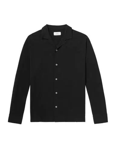 MR P. Camp-Collar Cotton-Piqué Shirt - Men | Thumbnail 1 MR P. Camp-Collar Cotton-Piqué Shirt - Men | Thumbnail 1