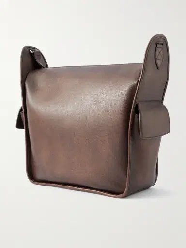 Berluti Périple Scritto Full-Grain Venezia Leather Messenger Bag - Men | Thumbnail 3 Berluti Périple Scritto Full-Grain Venezia Leather Messenger Bag - Men | Thumbnail 3