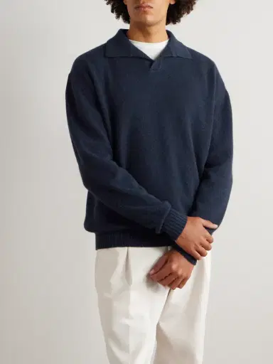 Sease Cashmere Polo Sweater - Men | Thumbnail 3 Sease Cashmere Polo Sweater - Men | Thumbnail 3
