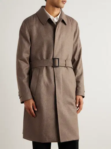 Zegna Belted Oasi Cashmere Coat - Men | Thumbnail 3 Zegna Belted Oasi Cashmere Coat - Men | Thumbnail 3
