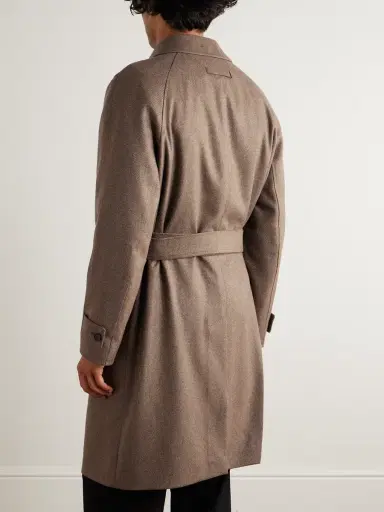 Zegna Belted Oasi Cashmere Coat - Men | Thumbnail 4 Zegna Belted Oasi Cashmere Coat - Men | Thumbnail 4