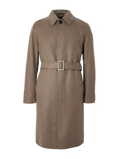 Zegna Belted Oasi Cashmere Coat - Men | Thumbnail 1 Zegna Belted Oasi Cashmere Coat - Men | Thumbnail 1