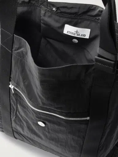 Stone Island Webbing-Trimmed Recycled-Shell Tote Bag - Men | Thumbnail 5 Stone Island Webbing-Trimmed Recycled-Shell Tote Bag - Men | Thumbnail 5