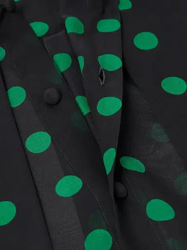 Valentino Garavani Polka-Dot Silk-Georgette Shirt - Men | Thumbnail 4 Valentino Garavani Polka-Dot Silk-Georgette Shirt - Men | Thumbnail 4