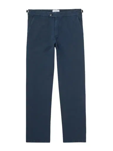 MR P. Mike Straight-Leg Organic Cotton and Linen-Blend Twill Trousers - Men | Thumbnail 1 MR P. Mike Straight-Leg Organic Cotton and Linen-Blend Twill Trousers - Men | Thumbnail 1