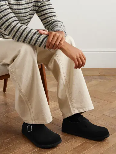 Birkenstock 1774 London Suede Clogs - Men | Thumbnail 2 Birkenstock 1774 London Suede Clogs - Men | Thumbnail 2
