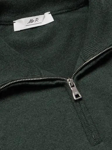 MR P. James Cashmere Half-Zip Sweater - Men | Thumbnail 5 MR P. James Cashmere Half-Zip Sweater - Men | Thumbnail 5
