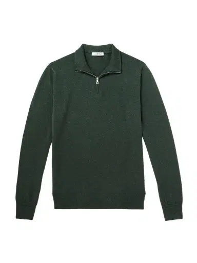 MR P. James Cashmere Half-Zip Sweater - Men | Thumbnail 1 MR P. James Cashmere Half-Zip Sweater - Men | Thumbnail 1