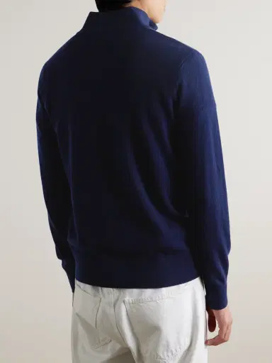 MR P. James Cashmere Half-Zip Sweater - Men | Thumbnail 4 MR P. James Cashmere Half-Zip Sweater - Men | Thumbnail 4