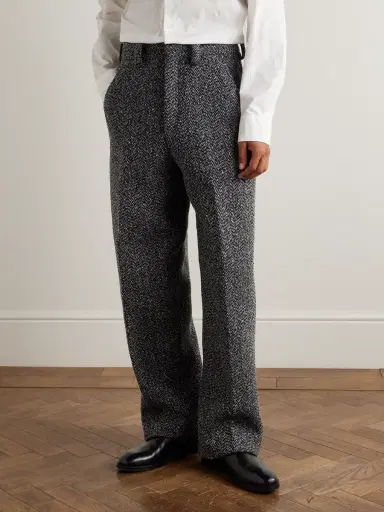 Zegna Straight-Leg Wool and Cashmere-Blend Suit Trousers - Men | Thumbnail 3 Zegna Straight-Leg Wool and Cashmere-Blend Suit Trousers - Men | Thumbnail 3