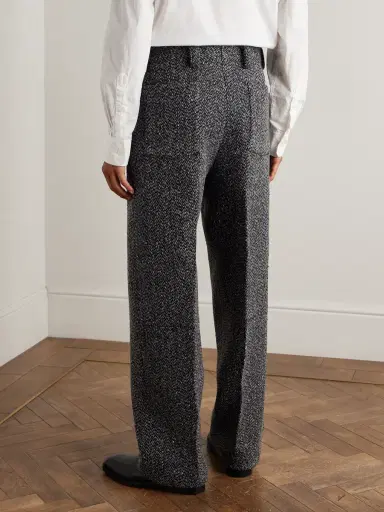 Zegna Straight-Leg Wool and Cashmere-Blend Suit Trousers - Men | Thumbnail 4 Zegna Straight-Leg Wool and Cashmere-Blend Suit Trousers - Men | Thumbnail 4