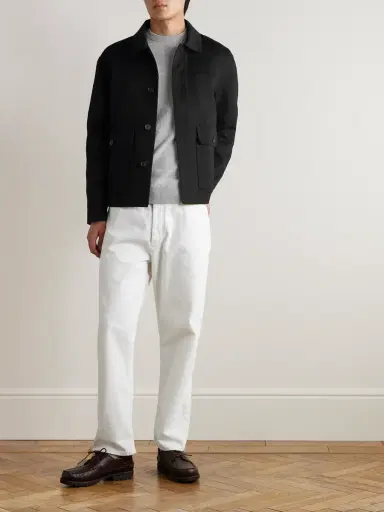 MR P. Charlie Merino Wool and Cashmere Sweater - Men | Thumbnail 2 MR P. Charlie Merino Wool and Cashmere Sweater - Men | Thumbnail 2