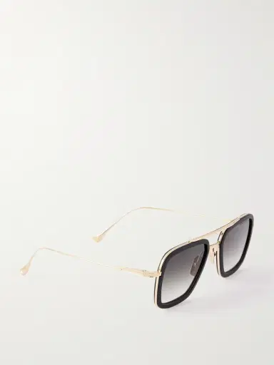 DITA Aviator-Style Gold-Tone and Acetate Sunglasses - Men | Thumbnail 4 DITA Aviator-Style Gold-Tone and Acetate Sunglasses - Men | Thumbnail 4