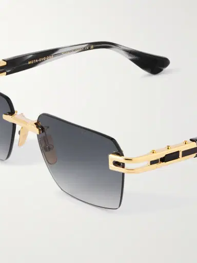 DITA Meta-Evo One Square-Frame Gold-Tone and Acetate Sunglasses - Men | Thumbnail 3 DITA Meta-Evo One Square-Frame Gold-Tone and Acetate Sunglasses - Men | Thumbnail 3