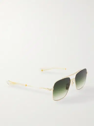 DITA Aviator-Style Gold-Tone and Acetate Sunglasses - Men | Thumbnail 4 DITA Aviator-Style Gold-Tone and Acetate Sunglasses - Men | Thumbnail 4