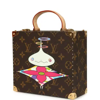 Louis Vuitton Vintage Louis Vuitton x Takashi Murakami Onion Head Jewelry Trunk Brown Multi Monogram Brass Hardware | Thumbnail 5 Louis Vuitton Vintage Louis Vuitton x Takashi Murakami Onion Head Jewelry Trunk Brown Multi Monogram Brass Hardware | Thumbnail 5