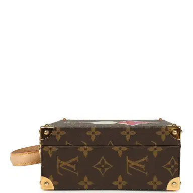Louis Vuitton Vintage Louis Vuitton x Takashi Murakami Onion Head Jewelry Trunk Brown Multi Monogram Brass Hardware | Thumbnail 8 Louis Vuitton Vintage Louis Vuitton x Takashi Murakami Onion Head Jewelry Trunk Brown Multi Monogram Brass Hardware | Thumbnail 8