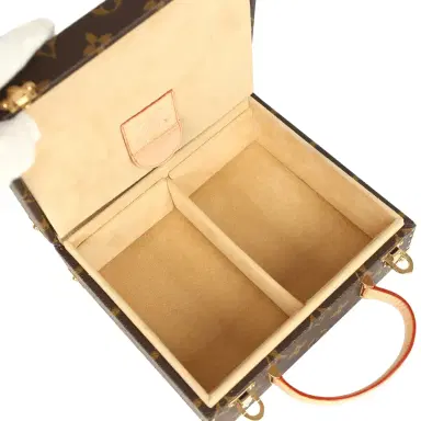 Louis Vuitton Vintage Louis Vuitton x Takashi Murakami Onion Head Jewelry Trunk Brown Multi Monogram Brass Hardware | Thumbnail 10 Louis Vuitton Vintage Louis Vuitton x Takashi Murakami Onion Head Jewelry Trunk Brown Multi Monogram Brass Hardware | Thumbnail 10
