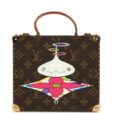 Louis Vuitton Vintage Louis Vuitton x Takashi Murakami Onion Head Jewelry Trunk Brown Multi Monogram Brass Hardware | Thumbnail 1 Louis Vuitton Vintage Louis Vuitton x Takashi Murakami Onion Head Jewelry Trunk Brown Multi Monogram Brass Hardware | Thumbnail 1