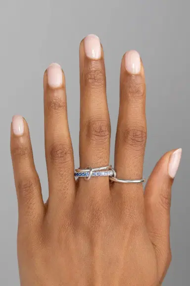 Spinelli Kilcollin Blue Sapphire Petunia Ring | Thumbnail 3 Spinelli Kilcollin Blue Sapphire Petunia Ring | Thumbnail 3