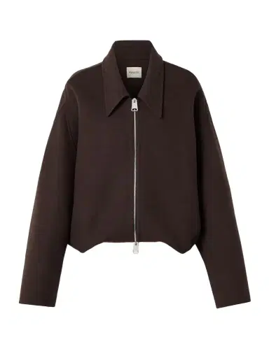 Khaite Odin Oversized Wool Bomber Jacket | Thumbnail 1 Khaite Odin Oversized Wool Bomber Jacket | Thumbnail 1