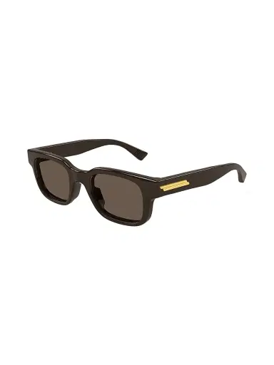 Bottega Veneta Men's Stretch Ribbon 49MM Square Sunglasses - Brown | Thumbnail 1 Bottega Veneta Men's Stretch Ribbon 49MM Square Sunglasses - Brown | Thumbnail 1
