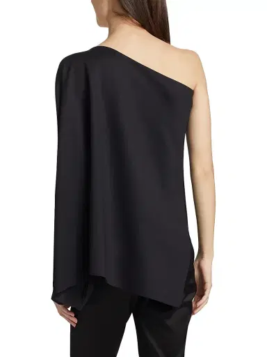 Rosetta Getty Women's One-Shoulder Caftan Top | Thumbnail 5 Rosetta Getty Women's One-Shoulder Caftan Top | Thumbnail 5