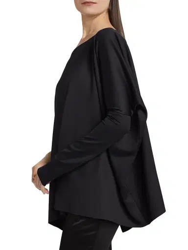 Rosetta Getty Women's One-Shoulder Caftan Top | Thumbnail 6 Rosetta Getty Women's One-Shoulder Caftan Top | Thumbnail 6