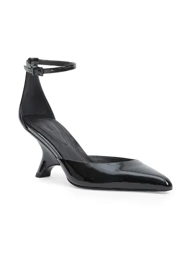 SIMKHAI Women's Vixen 7MM Patent Leather Pumps - Black | Thumbnail 2 SIMKHAI Women's Vixen 7MM Patent Leather Pumps - Black | Thumbnail 2