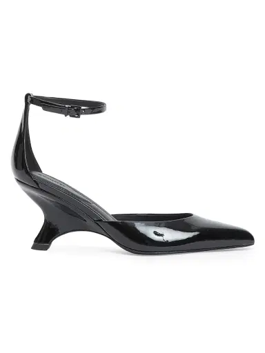 SIMKHAI Women's Vixen 7MM Patent Leather Pumps - Black | Thumbnail 1 SIMKHAI Women's Vixen 7MM Patent Leather Pumps - Black | Thumbnail 1