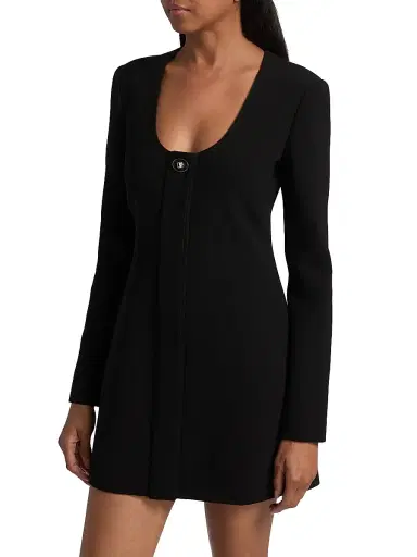 A.L.C. Women's Elena Sheath Minidress - Black | Thumbnail 4 A.L.C. Women's Elena Sheath Minidress - Black | Thumbnail 4