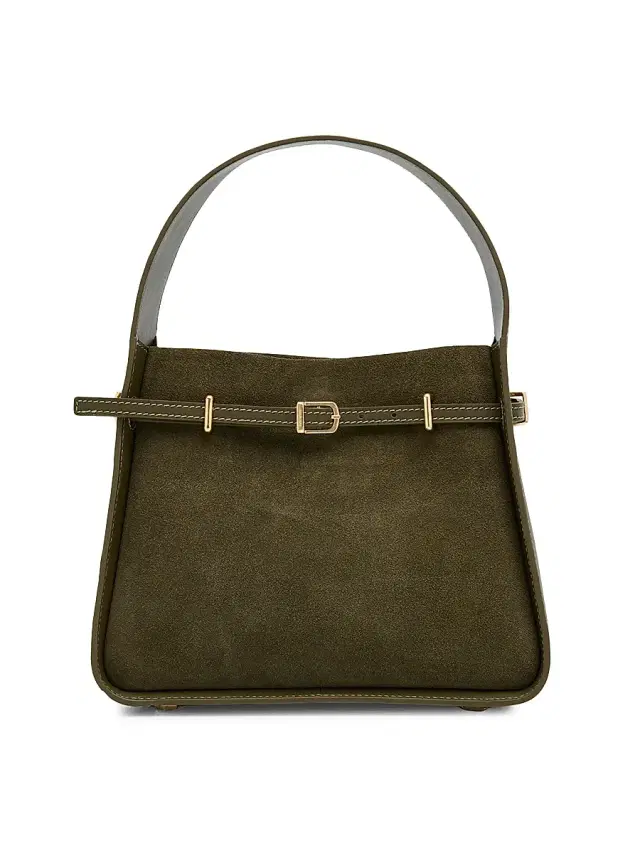Women's Cleo Suede Bucket Bag - Ivy Women's Cleo Suede Bucket Bag - Ivy