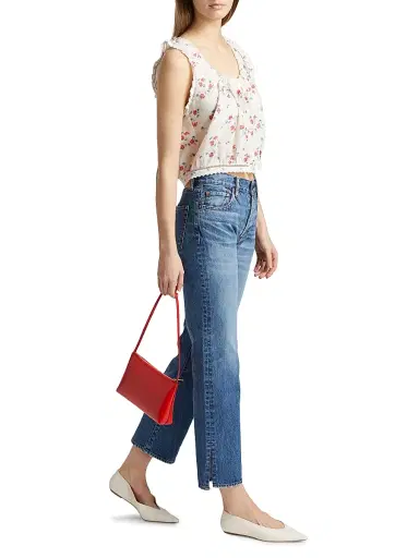 Moussy Vintage Women's Sunset Straight Mid-Rise Jeans | Thumbnail 2 Moussy Vintage Women's Sunset Straight Mid-Rise Jeans | Thumbnail 2